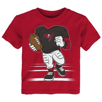 Toddler Outerstuff  Red Tampa Bay Buccaneers Game Fit T-Shirt