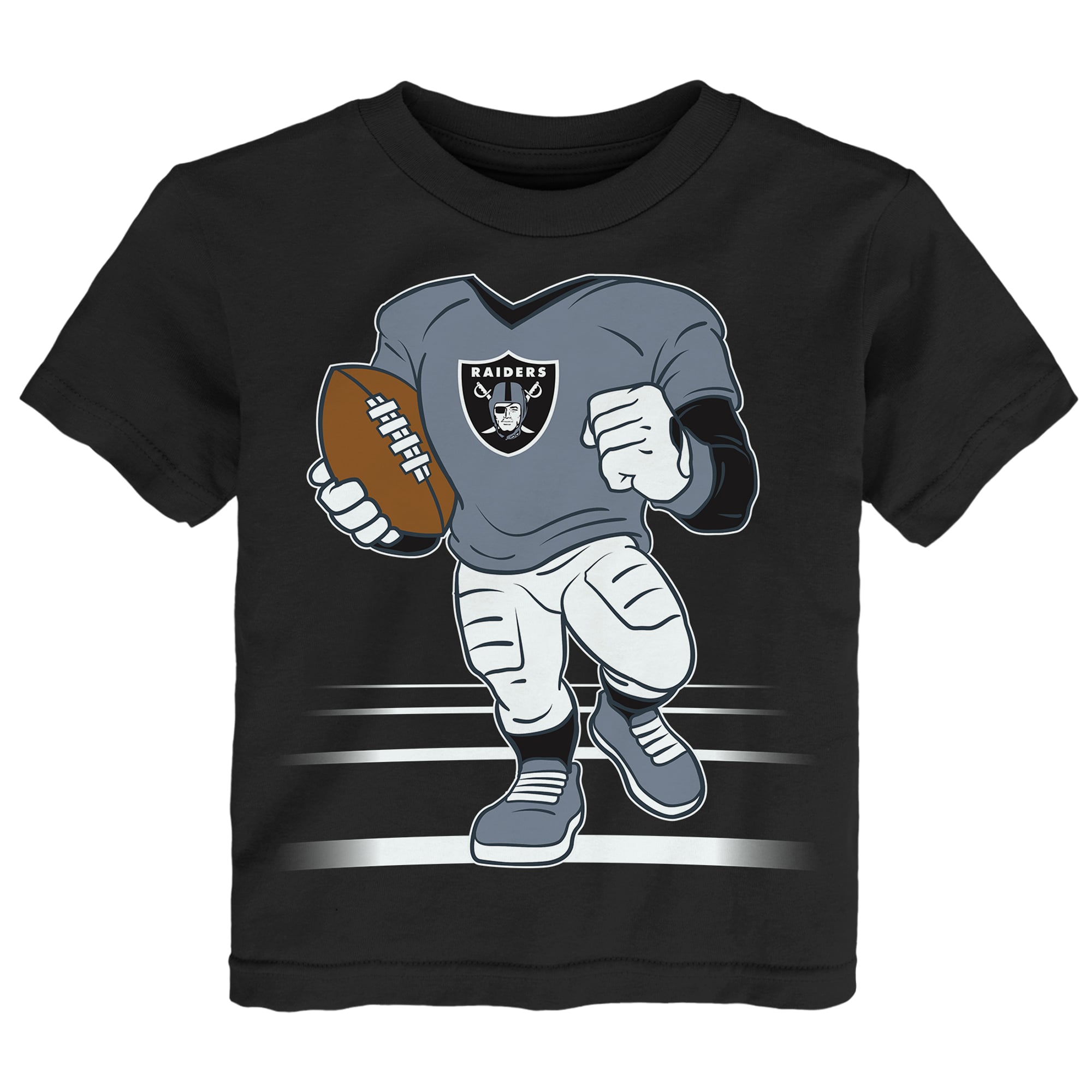 Toddler Outerstuff Black Las Vegas Raiders Game Fit T-Shirt