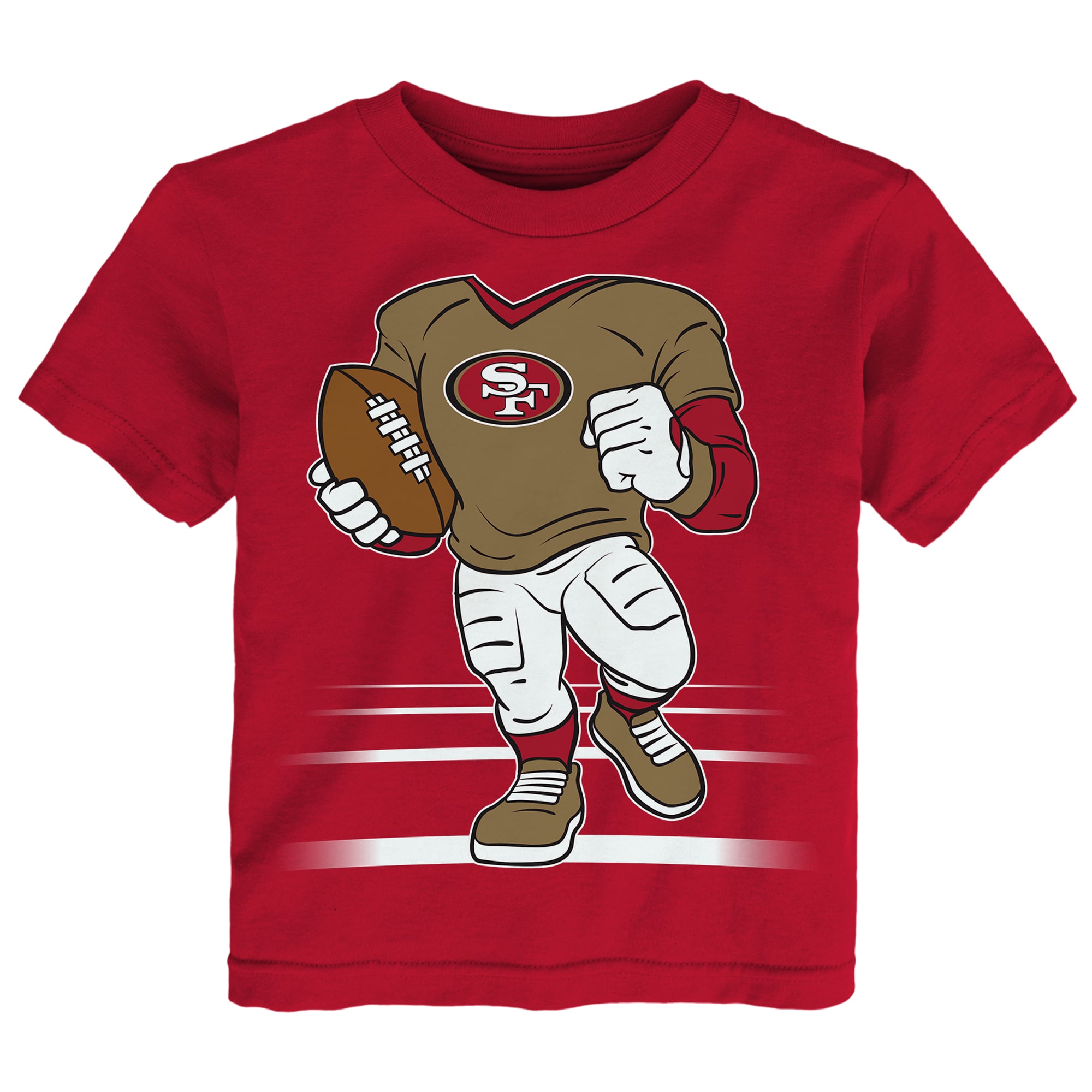 Toddler Outerstuff  Scarlet San Francisco 49ers Game Fit T-Shirt