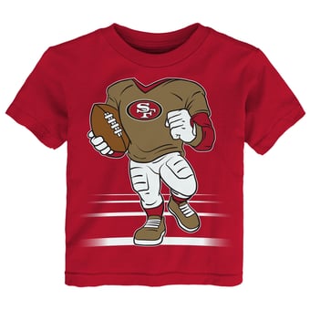 Toddler Outerstuff  Scarlet San Francisco 49ers Game Fit T-Shirt
