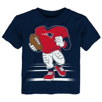 Toddler Outerstuff  Navy New England Patriots Game Fit T-Shirt