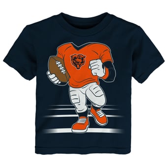 Toddler Outerstuff  Navy Chicago Bears Game Fit T-Shirt