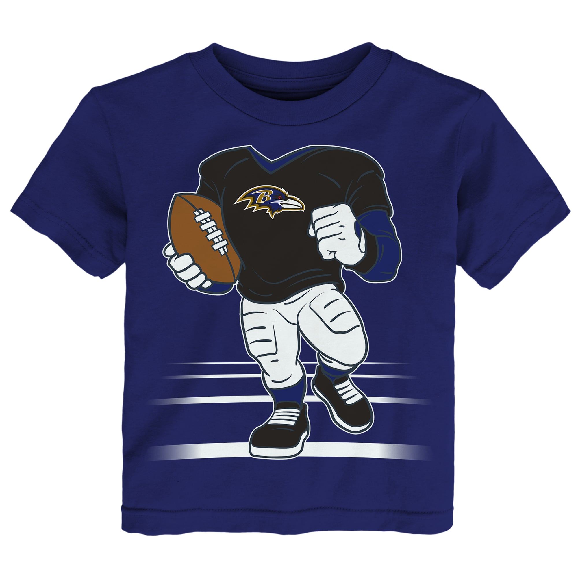 Toddler Outerstuff Purple Baltimore Ravens Game Fit T-Shirt