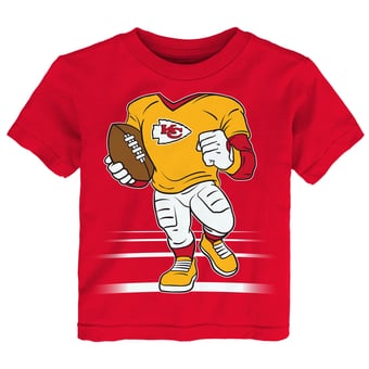 Toddler Outerstuff  Red Kansas City Chiefs Game Fit T-Shirt