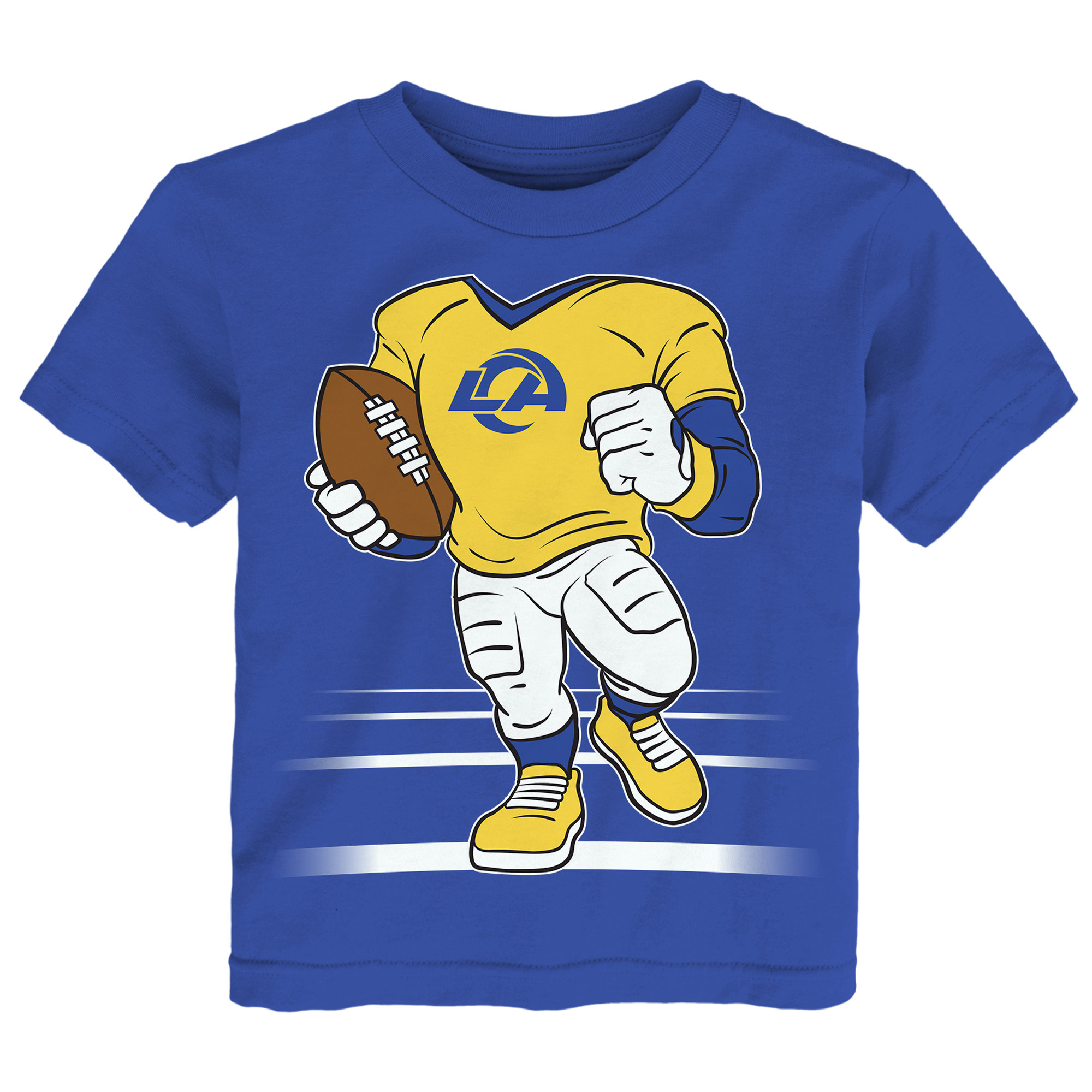 Toddler Outerstuff  Royal Los Angeles Rams Game Fit T-Shirt