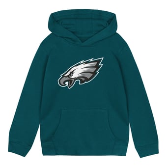 Toddler Outerstuff  Midnight Green Philadelphia Eagles Primary Logo Fleece Hoodie