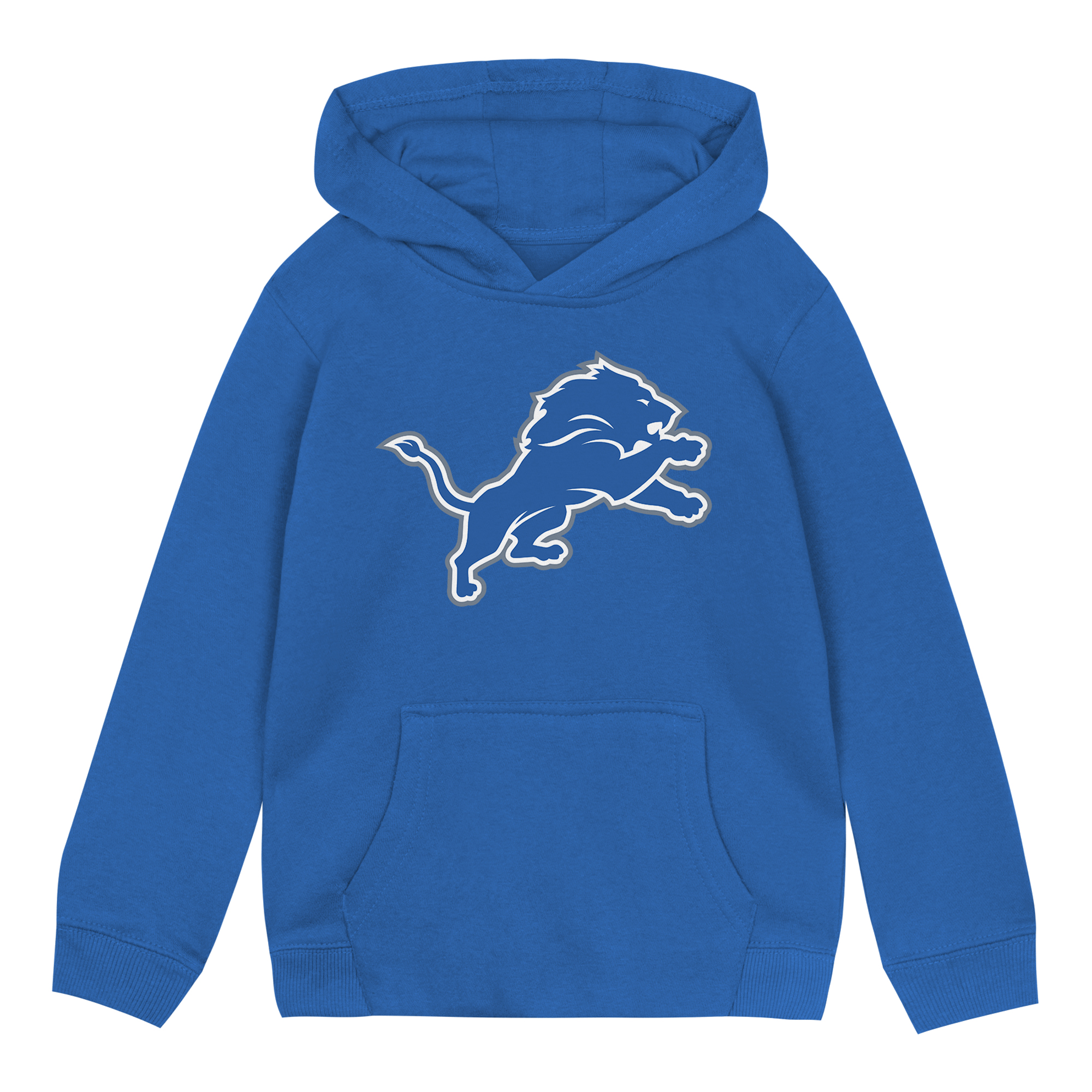 Toddler Outerstuff  Blue Detroit Lions Primary Logo Fleece Hoodie