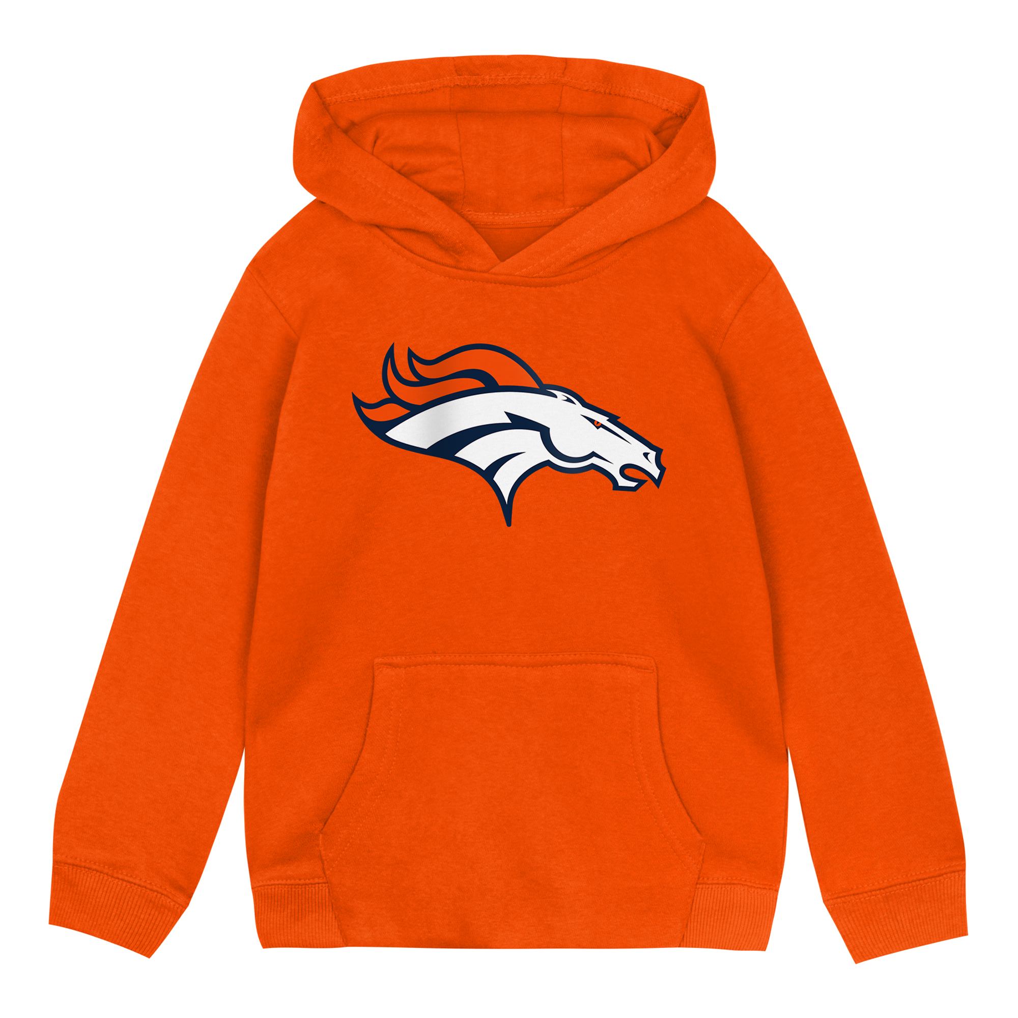 Toddler Outerstuff Orange Denver Broncos Primary Logo Fleece Hoodie