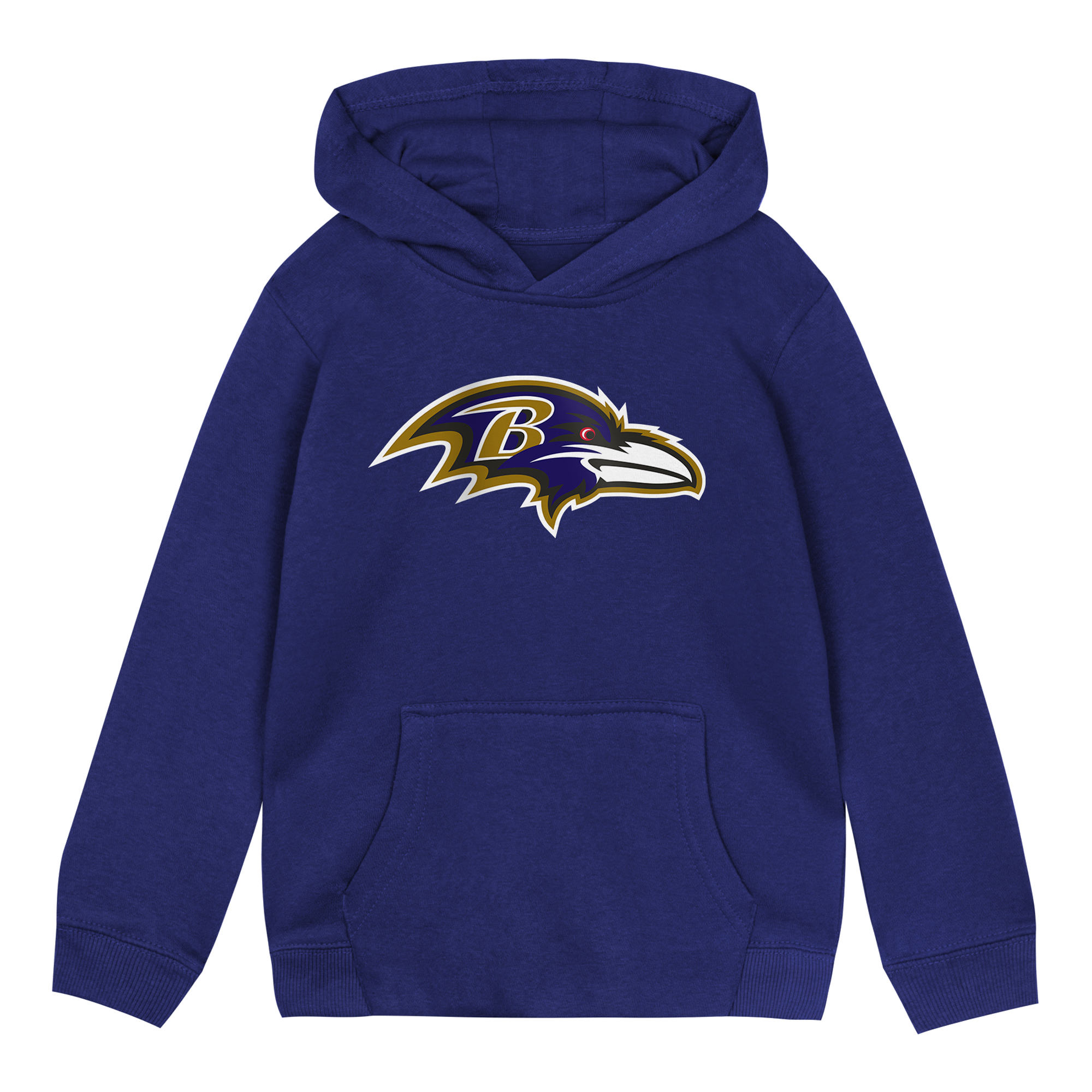 Outerstuff Toddler Purple Baltimore Ravens Primary Logo Fleece Hoodie - Purple