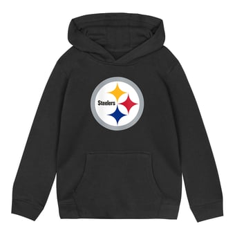 Toddler Outerstuff  Black Pittsburgh Steelers Primary Logo Fleece Hoodie