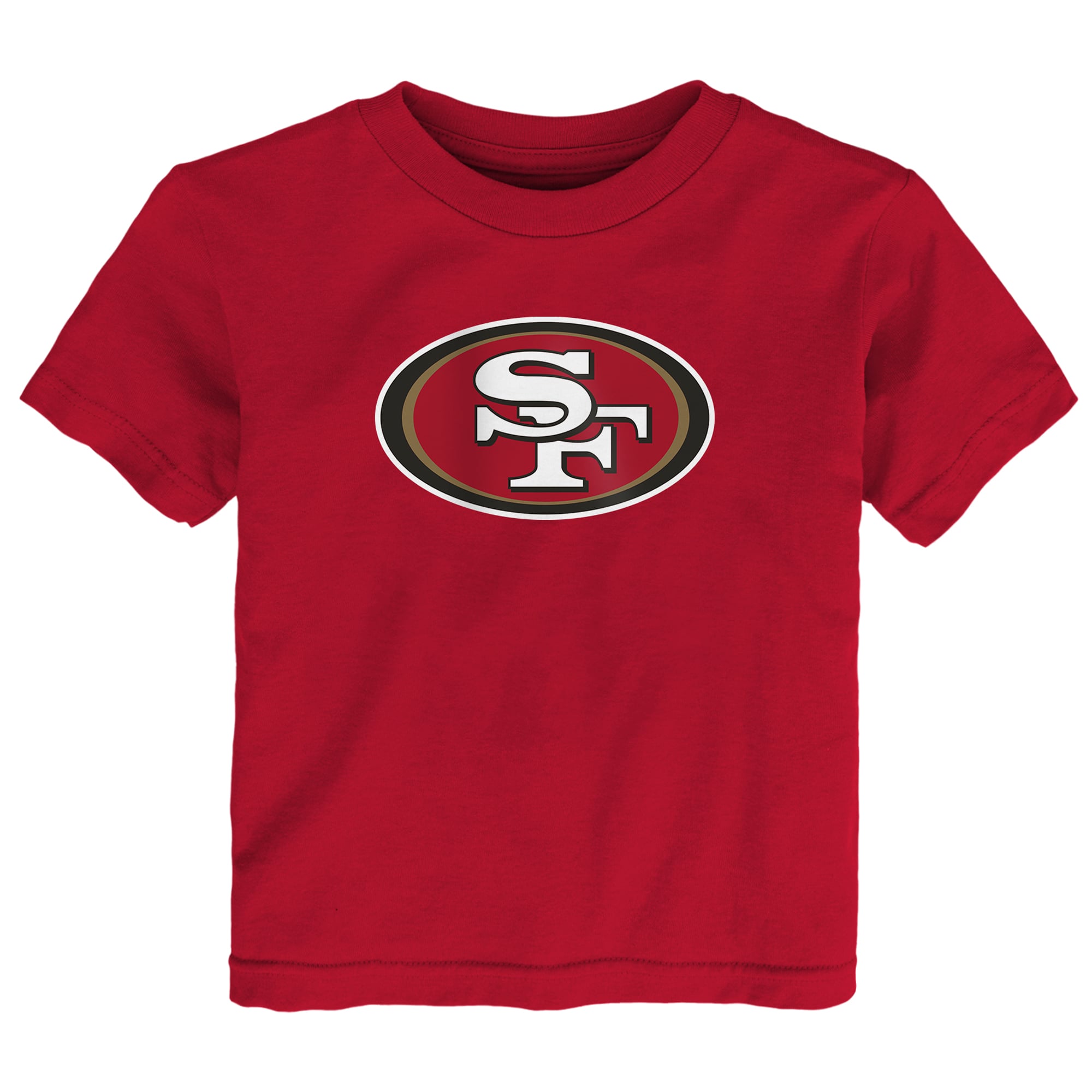 Toddler Outerstuff Scarlet San Francisco 49ers Primary Logo T-Shirt