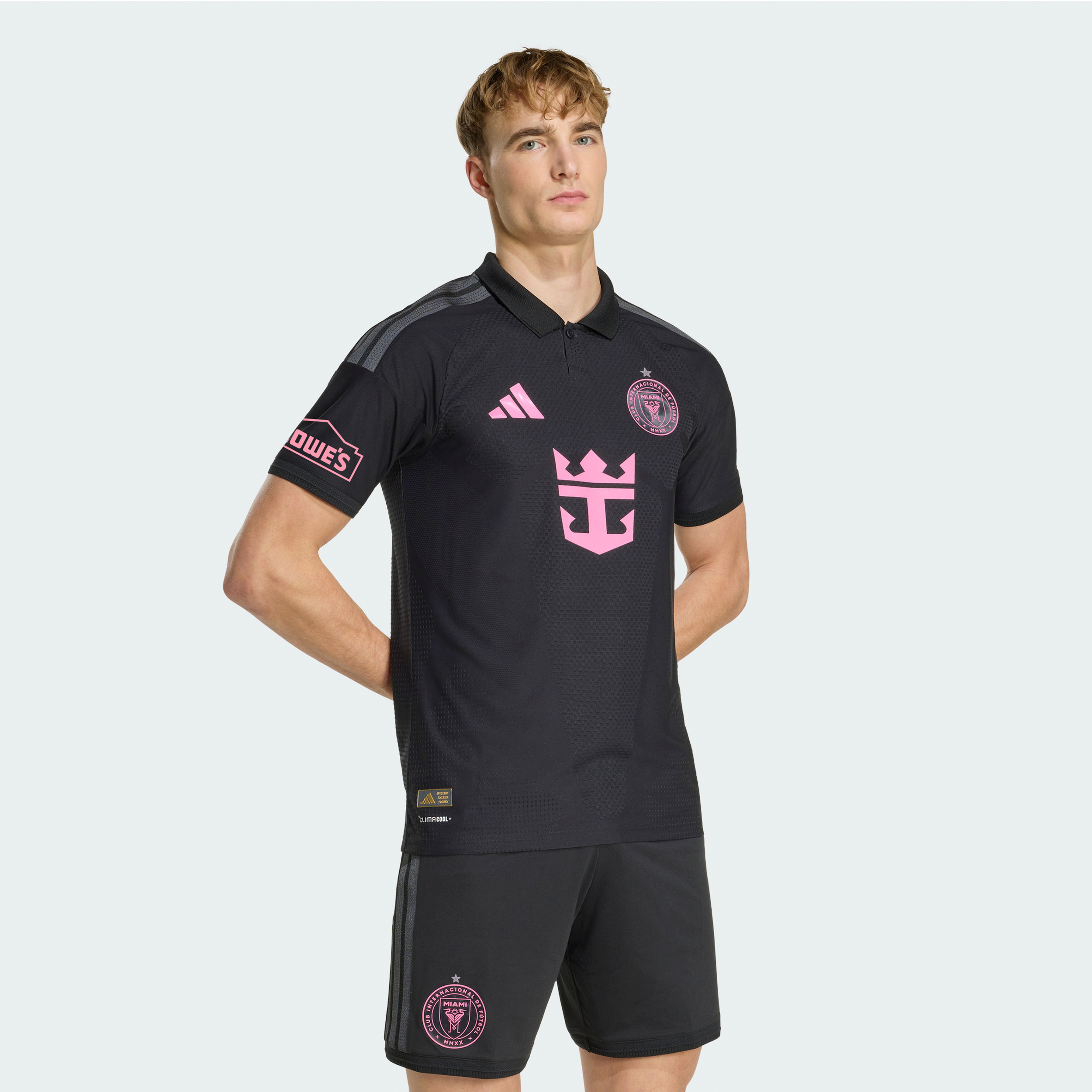 Men's adidas Black Inter Miami CF 2026 Presagio On-Field Authentic Patch Jersey