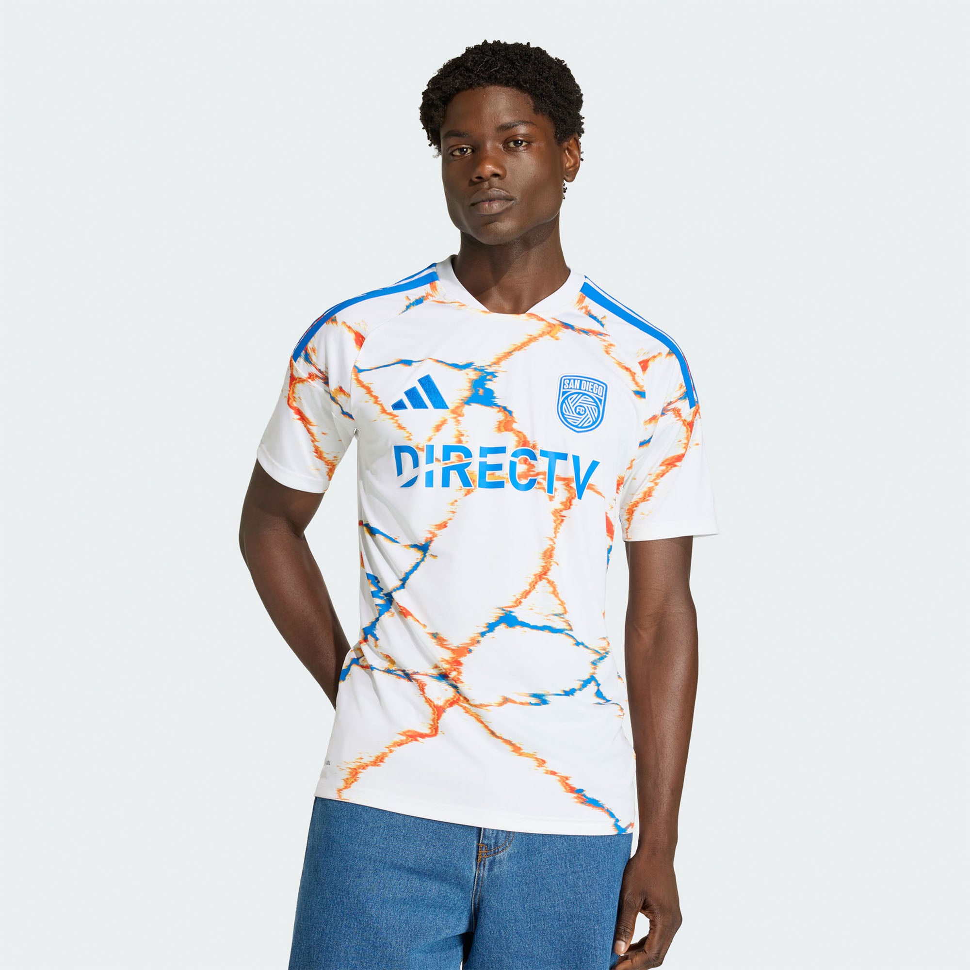 Men's adidas White San Diego FC 2026 Unprecedented Unity Kit Replica Jersey