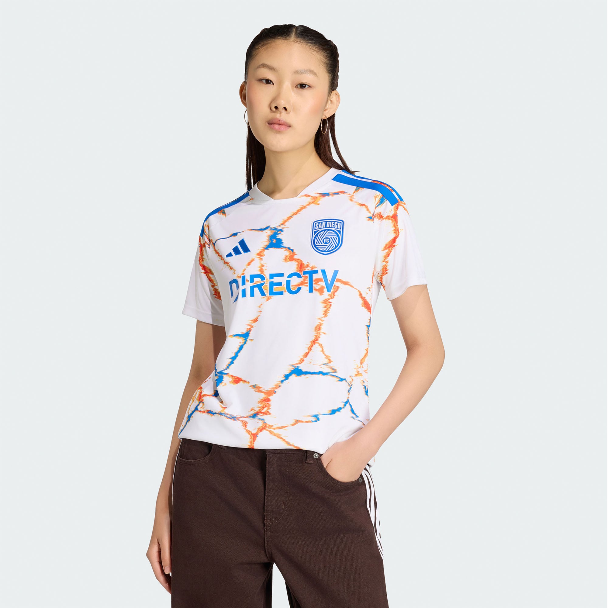 Women's adidas White San Diego FC 2026 Unprecedented Unity Kit Replica Jersey
