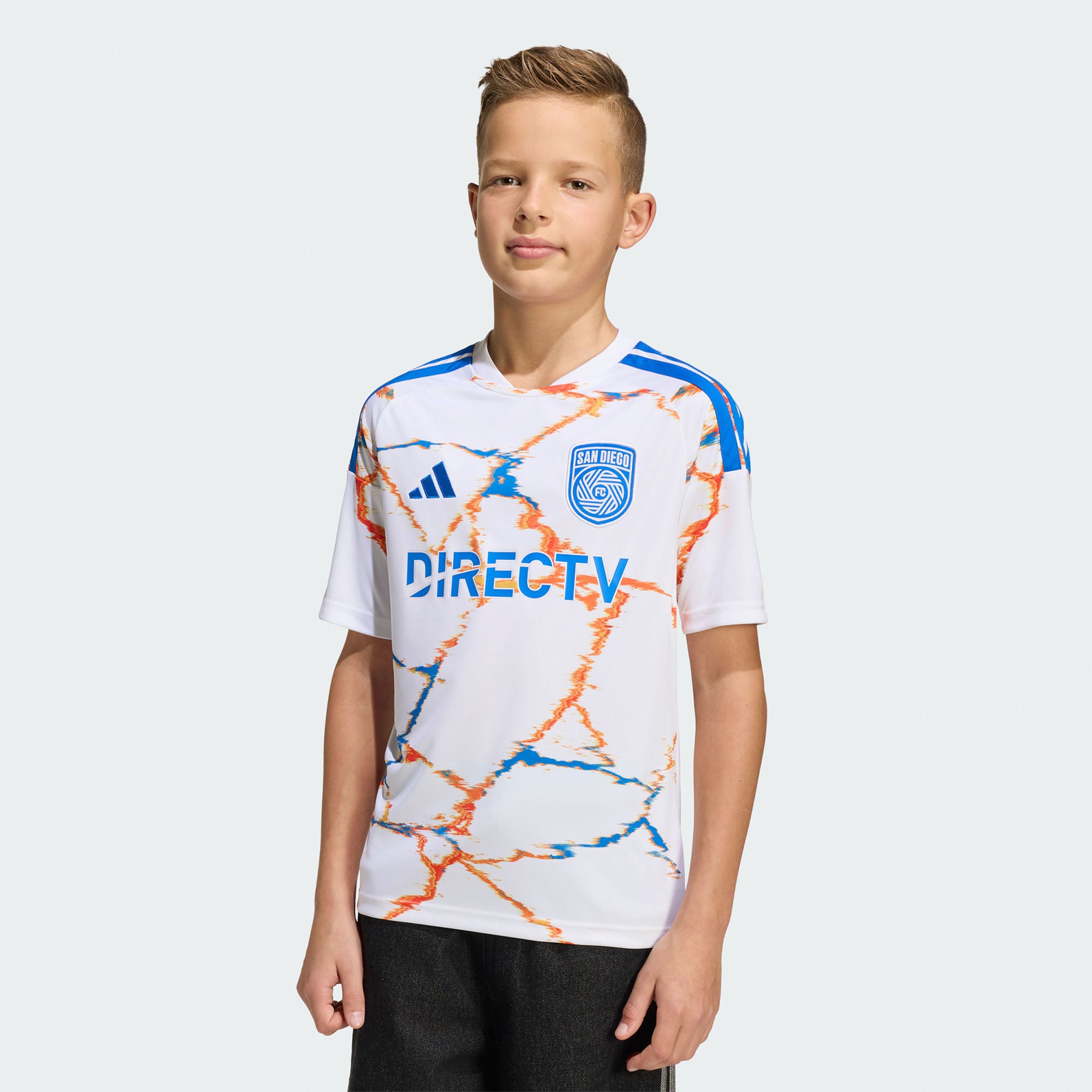 Youth adidas White San Diego FC 2026 Unprecedented Unity Kit Replica Jersey