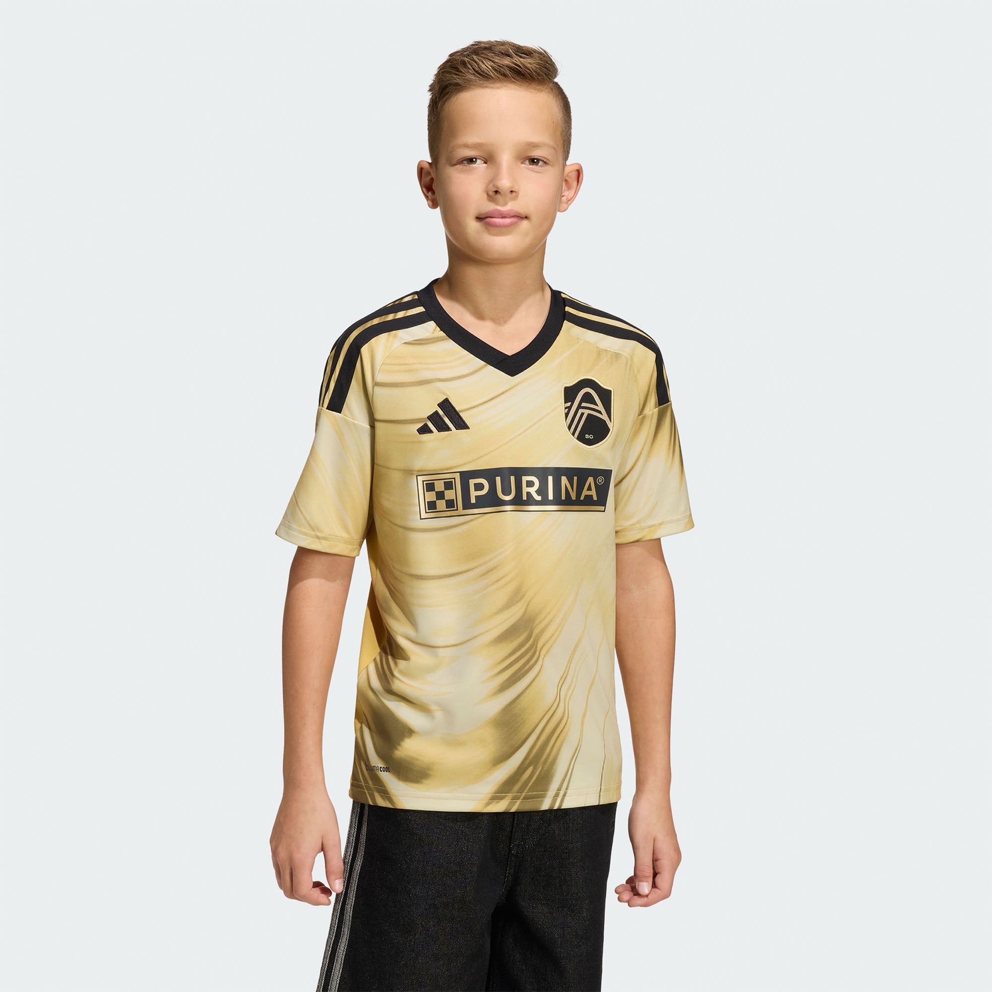 Youth adidas Yellow St. Louis CITY SC 2026 The Tina Turner Kit Replica Jersey