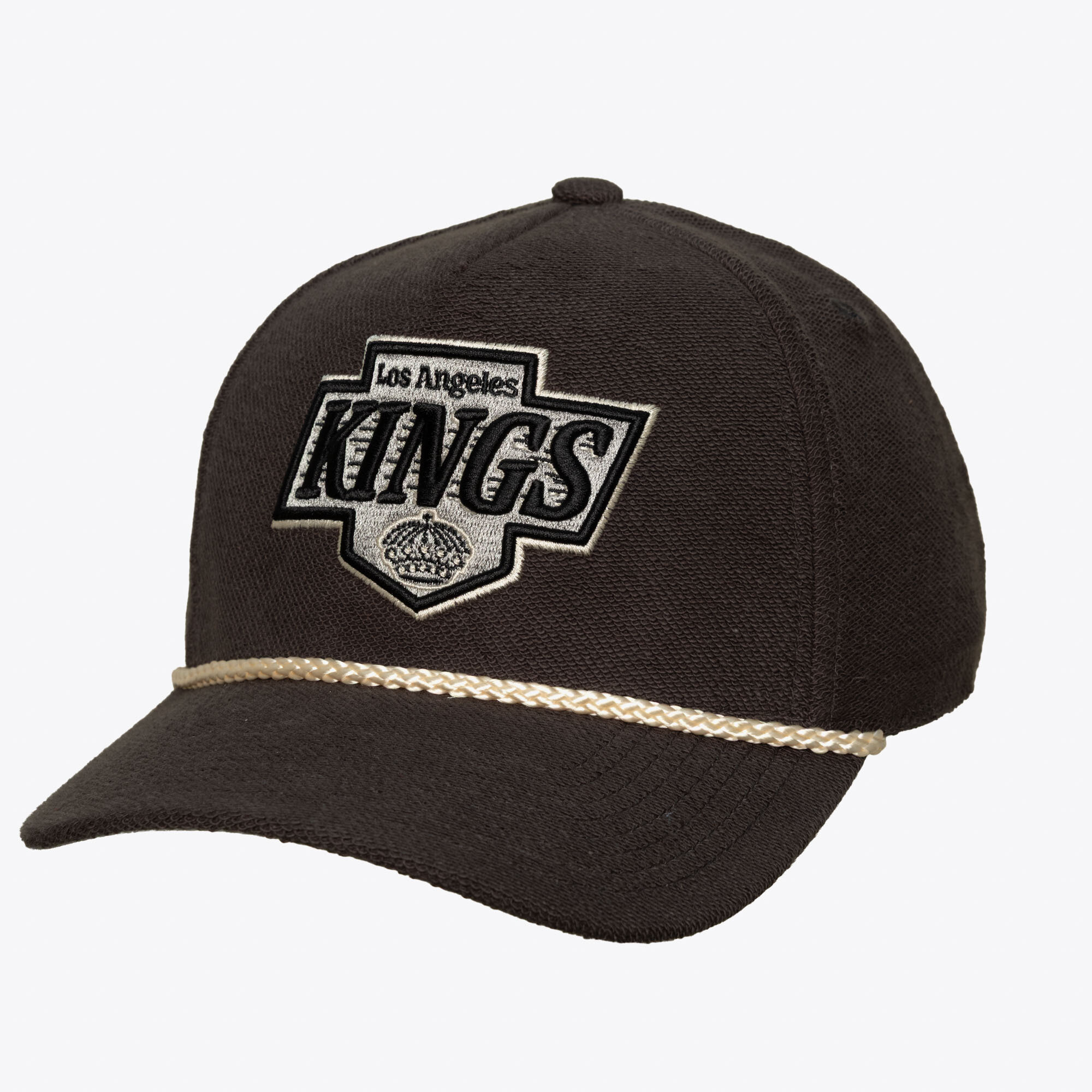 Men's Mitchell & Ness  Charcoal Los Angeles Kings Heritage Hues Pro Crown Snapback Hat