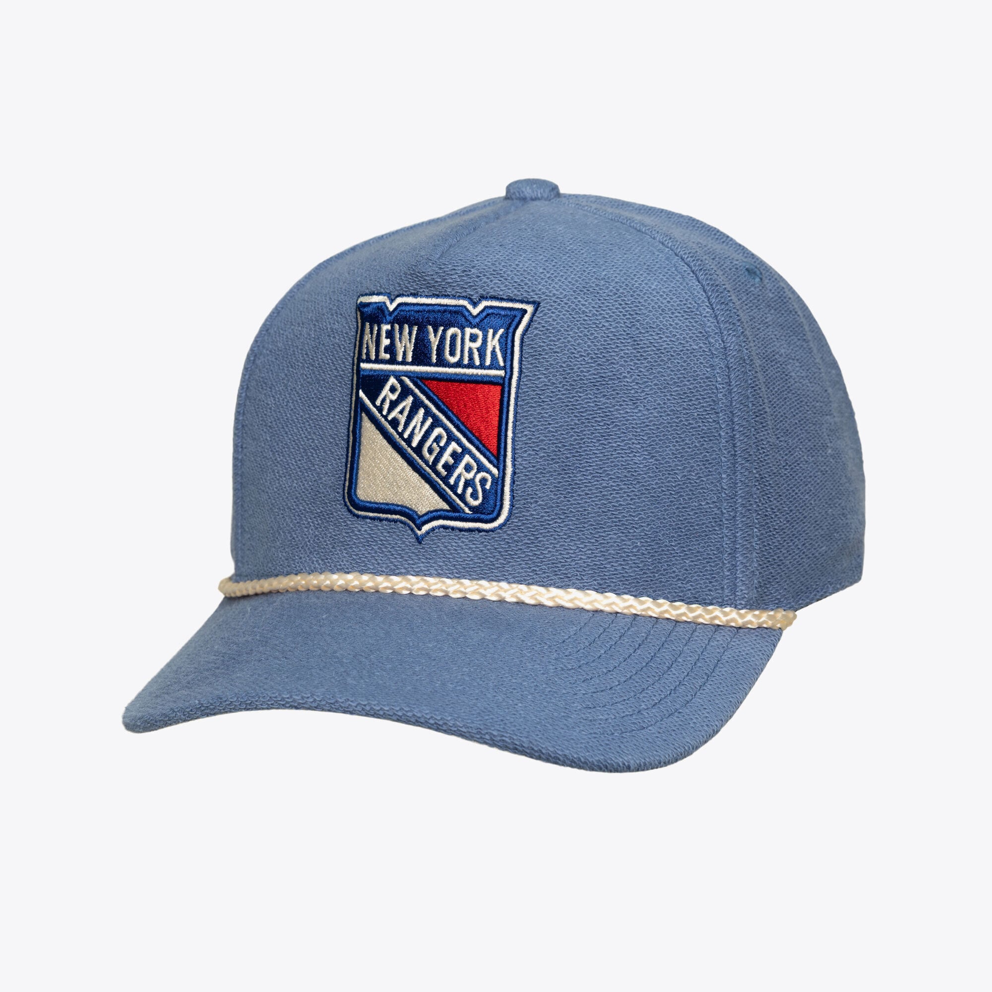 Men's Mitchell & Ness  Blue New York Rangers Heritage Hues Pro Crown Snapback Hat
