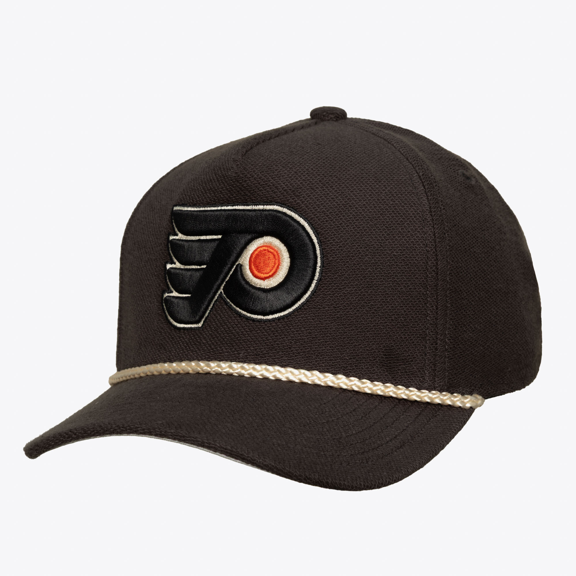Men's Mitchell & Ness  Charcoal Philadelphia Flyers Heritage Hues Pro Crown Snapback Hat