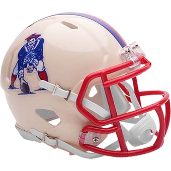 New England Patriots Riddell Retro Collection Speed Mini Helmet