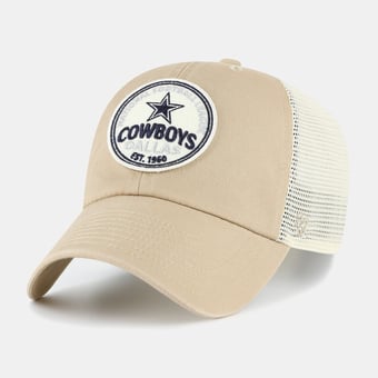 Men's '47  Khaki Dallas Cowboys Clean Up Adjustable Hat