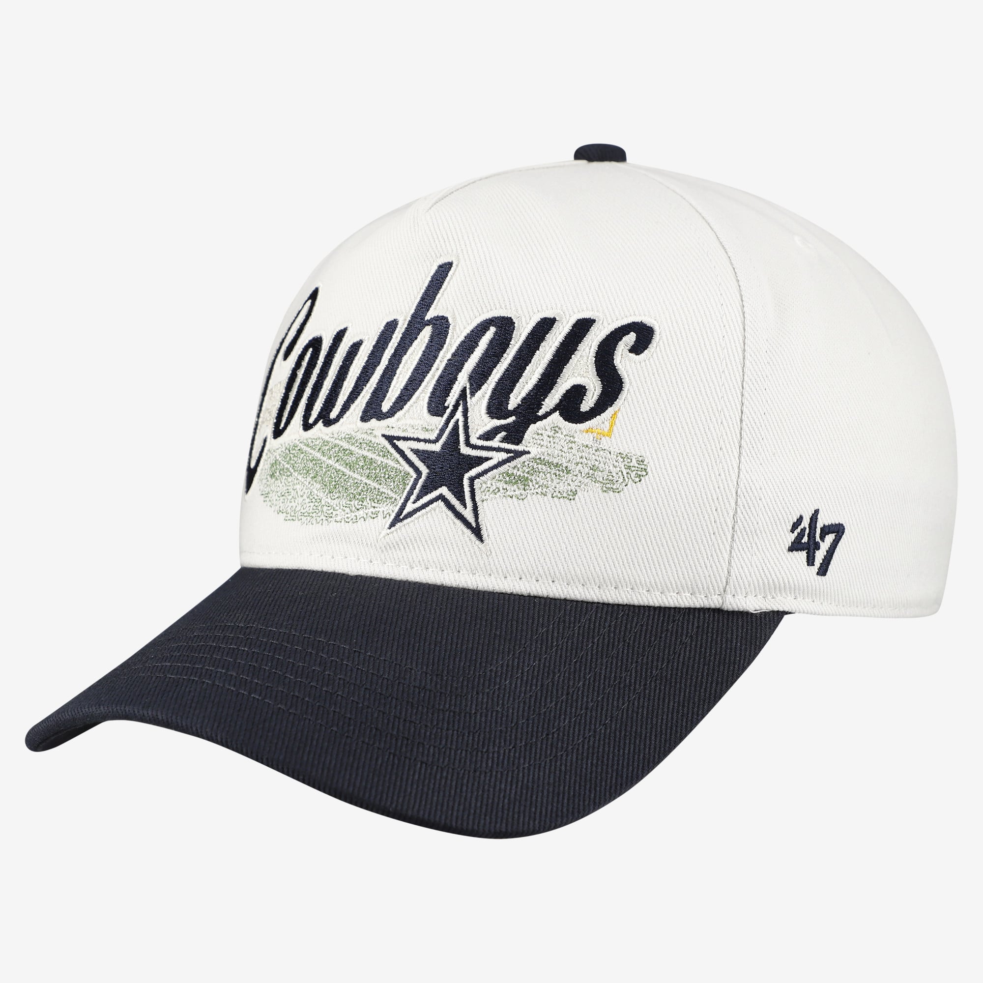 Men's '47  Cream Dallas Cowboys Hitch Adjustable Hat