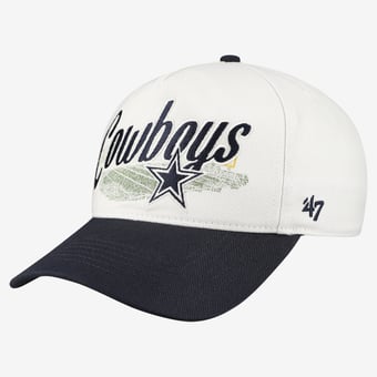 Men's '47  Cream Dallas Cowboys Hitch Adjustable Hat
