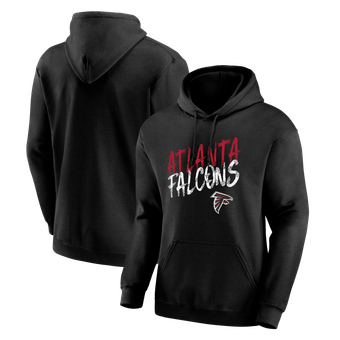 Men's Black Atlanta Falcons Hustle Hoodie