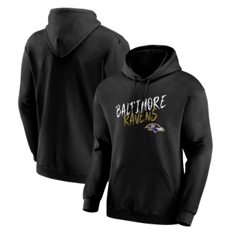 Men's Black Baltimore Ravens Hustle Hoodie