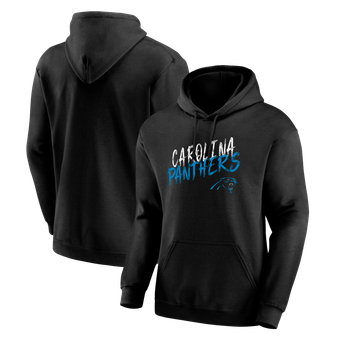 Men's Black Carolina Panthers Hustle Hoodie