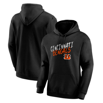 Men's Black Cincinnati Bengals Hustle Hoodie
