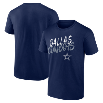 Men's Navy Dallas Cowboys Hustle T-Shirt