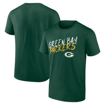 Men's Green Green Bay Packers Hustle T-Shirt