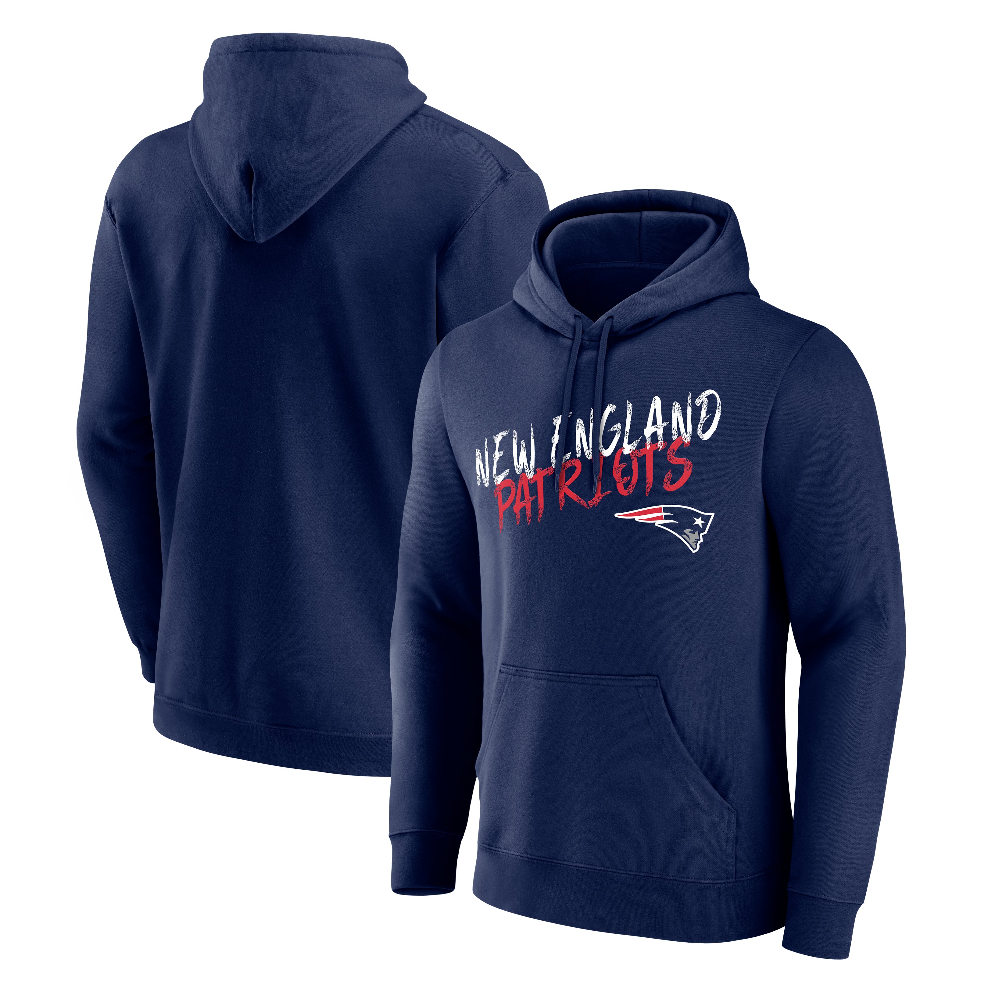 Men’s Navy New England Patriots Hustle Hoodie Men’s Navy New England Patriots Hustle Hoodie