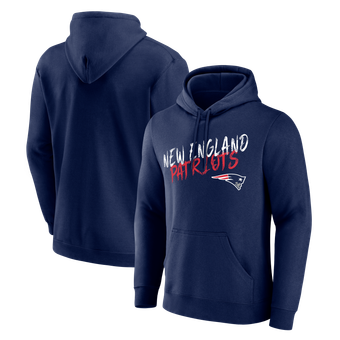 Men's Navy New England Patriots Hustle Hoodie