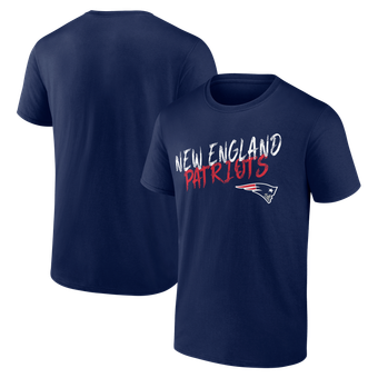 Men's Navy New England Patriots Hustle T-Shirt