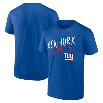 Men's Royal New York Giants Hustle T-Shirt