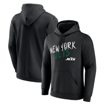 Men's Black New York Jets Hustle Hoodie