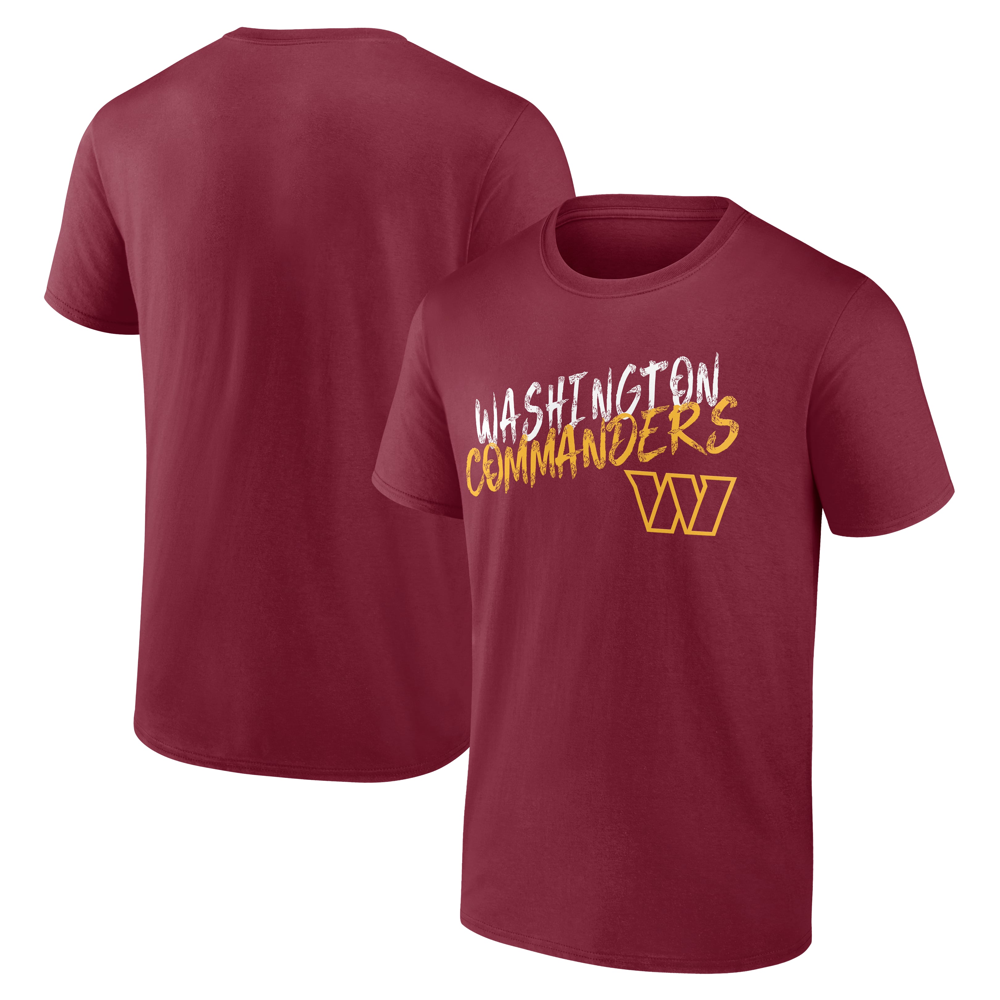 Men's Burgundy Washington Commanders Hustle T-Shirt