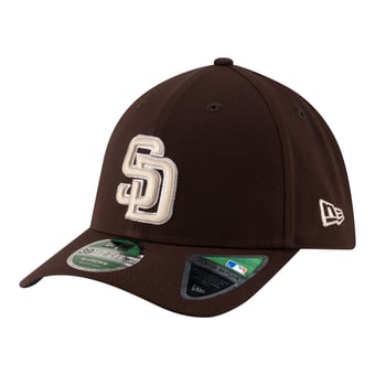 Men's New Era  Brown San Diego Padres Alternate Player Replica 39THIRTY M-Crown Flex Hat