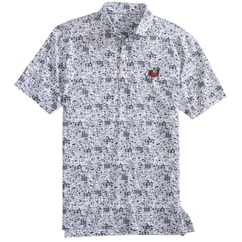 Men's johnnie-O  Black Georgia Bulldogs Tailgater Polo