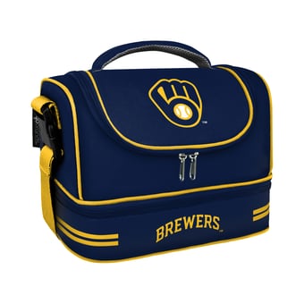 Logo Brands Milwaukee Brewers Lunch Cooler