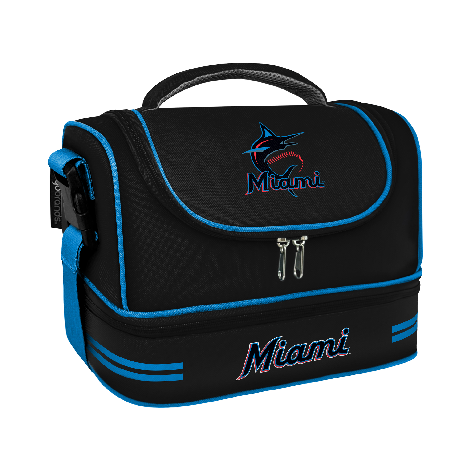 Logo Brands Miami Marlins Lunch Cooler