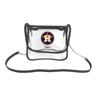 Logo Brands Houston Astros Sideline Clear Purse