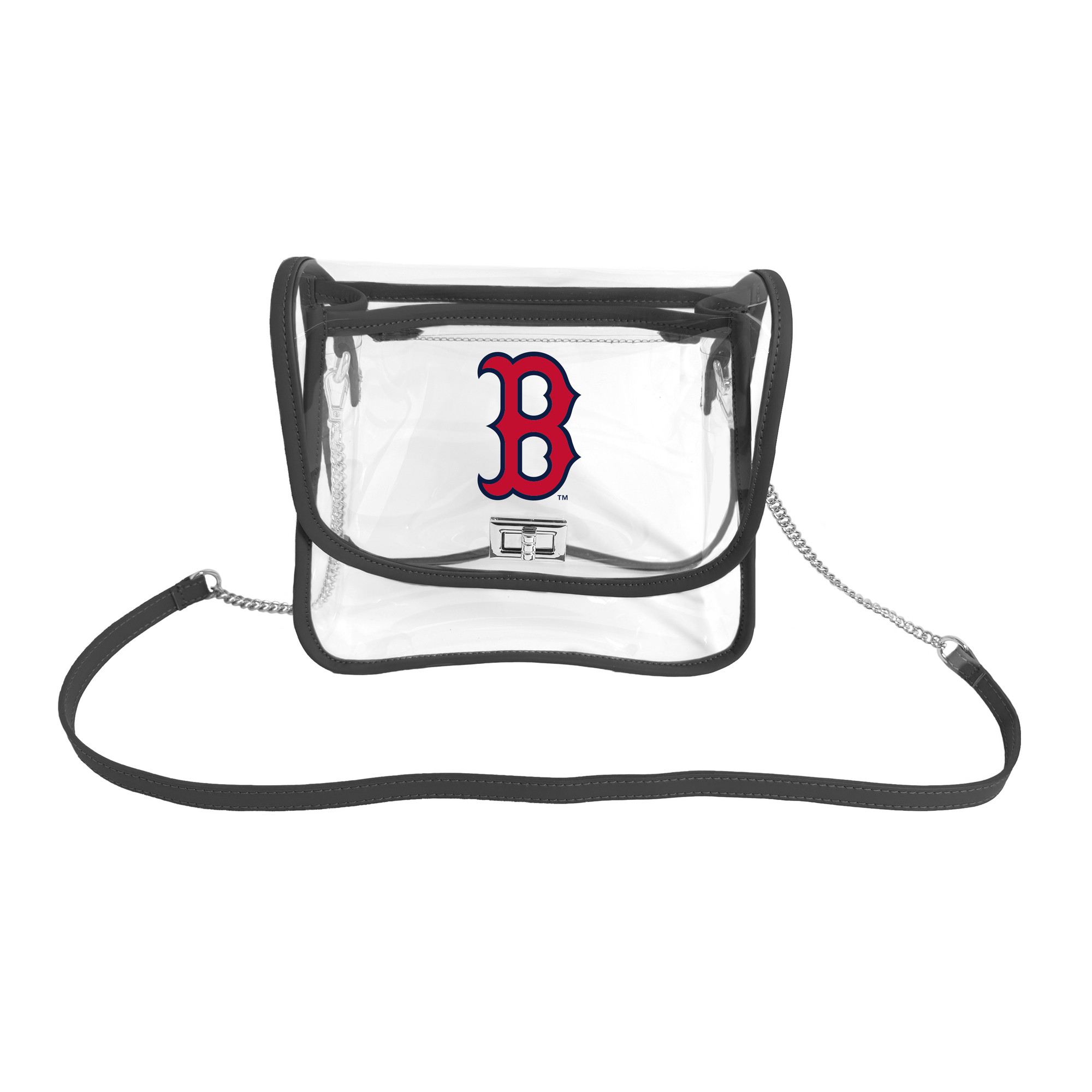 Logo Brands Boston Red Sox Sideline Clear Purse