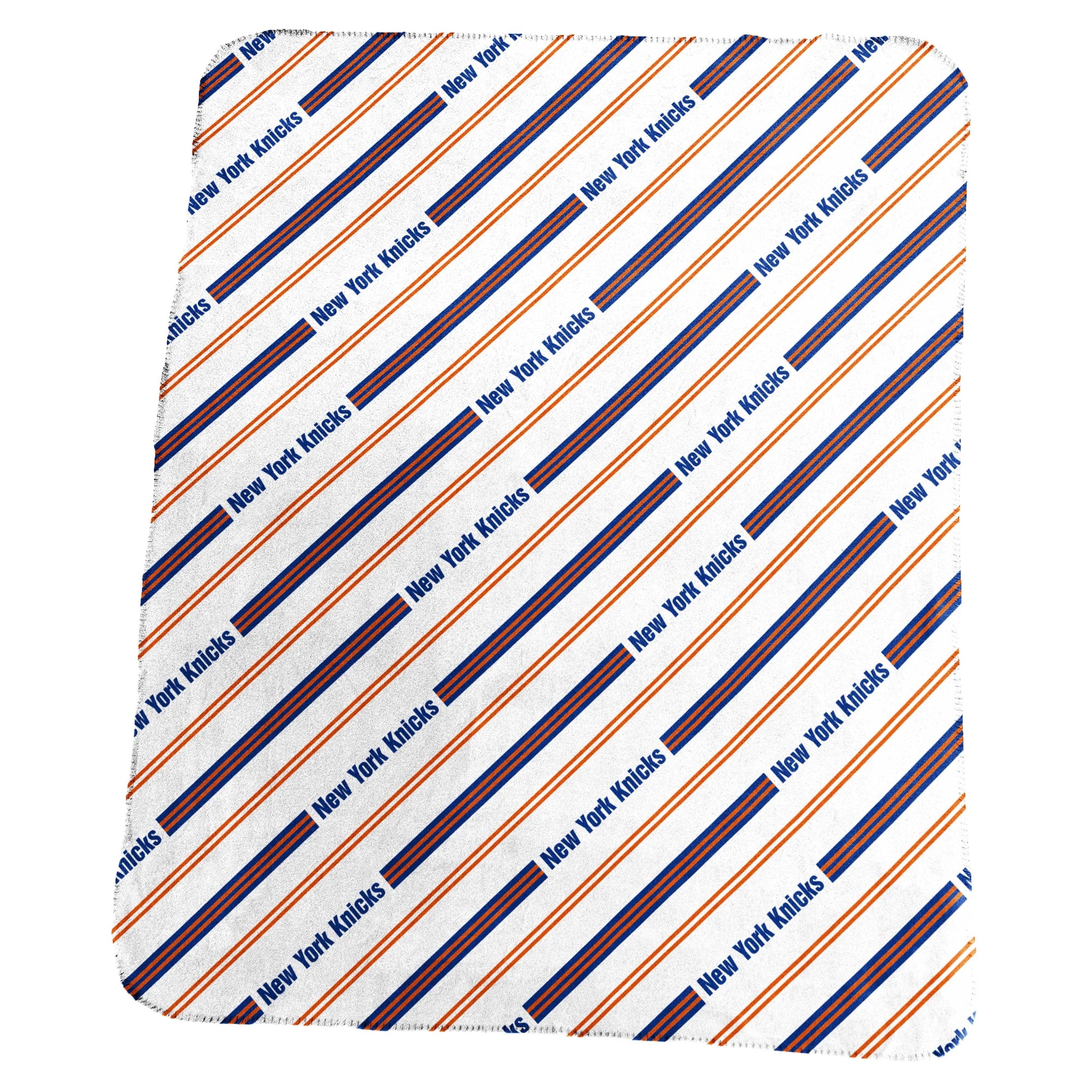 Logo Brands New York Knicks 50" x 60" Classic Vertical Stripe Fleece Throw Blanket