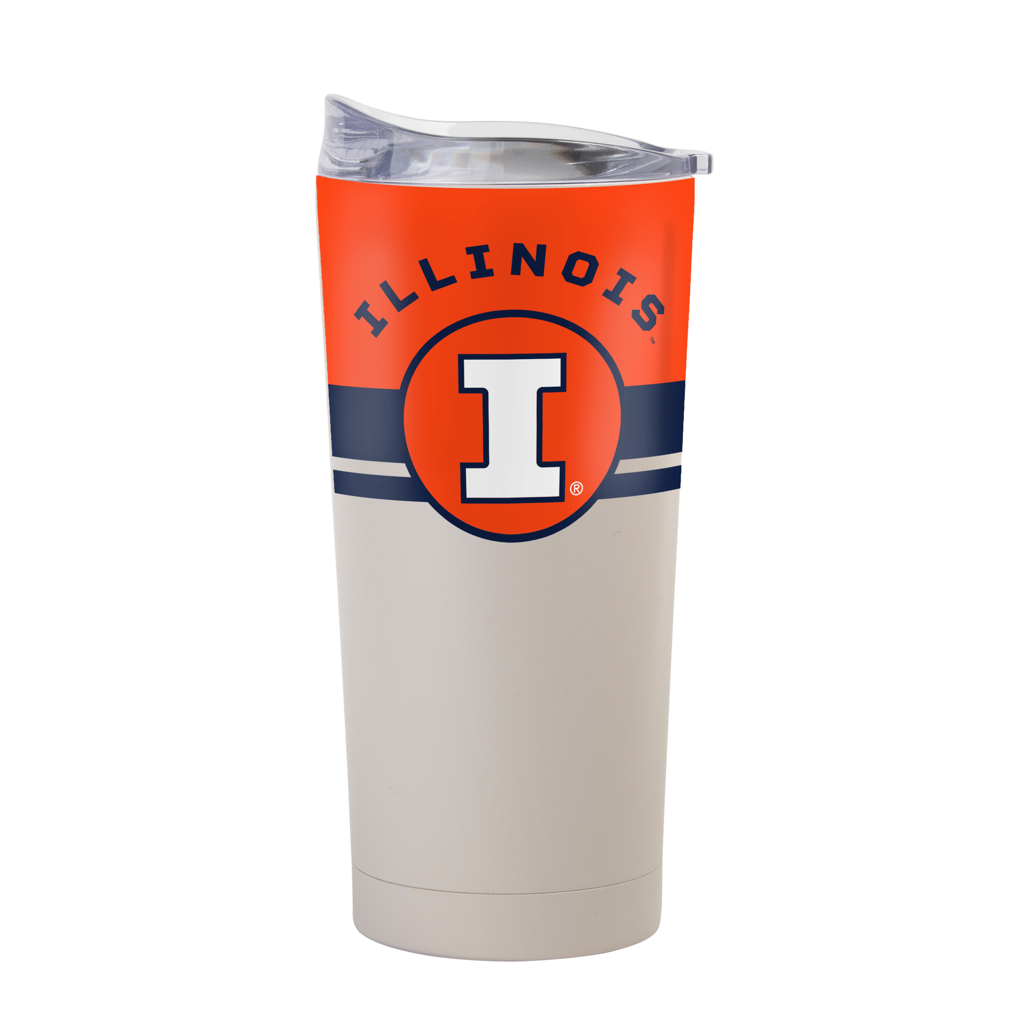 Logo Brands Illinois Fighting Illini 20oz. Horizon Powder Coat Tumbler