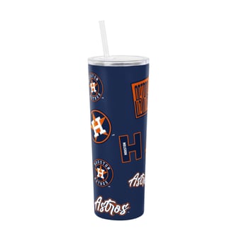 Logo Brands Houston Astros 30oz Dreamweave Straw Tumbler