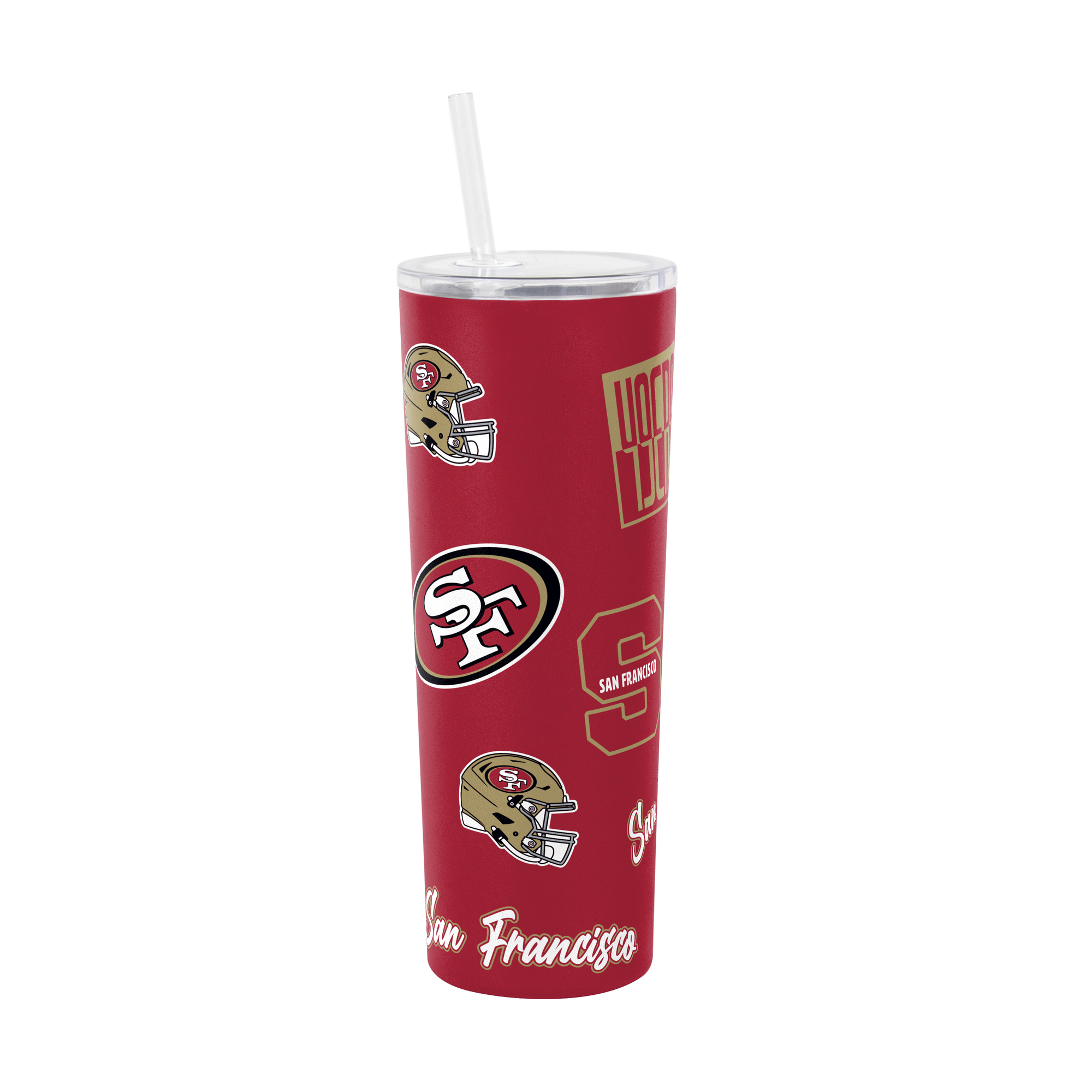 Logo Brands San Francisco 49ers 30oz Dreamweave Straw Tumbler