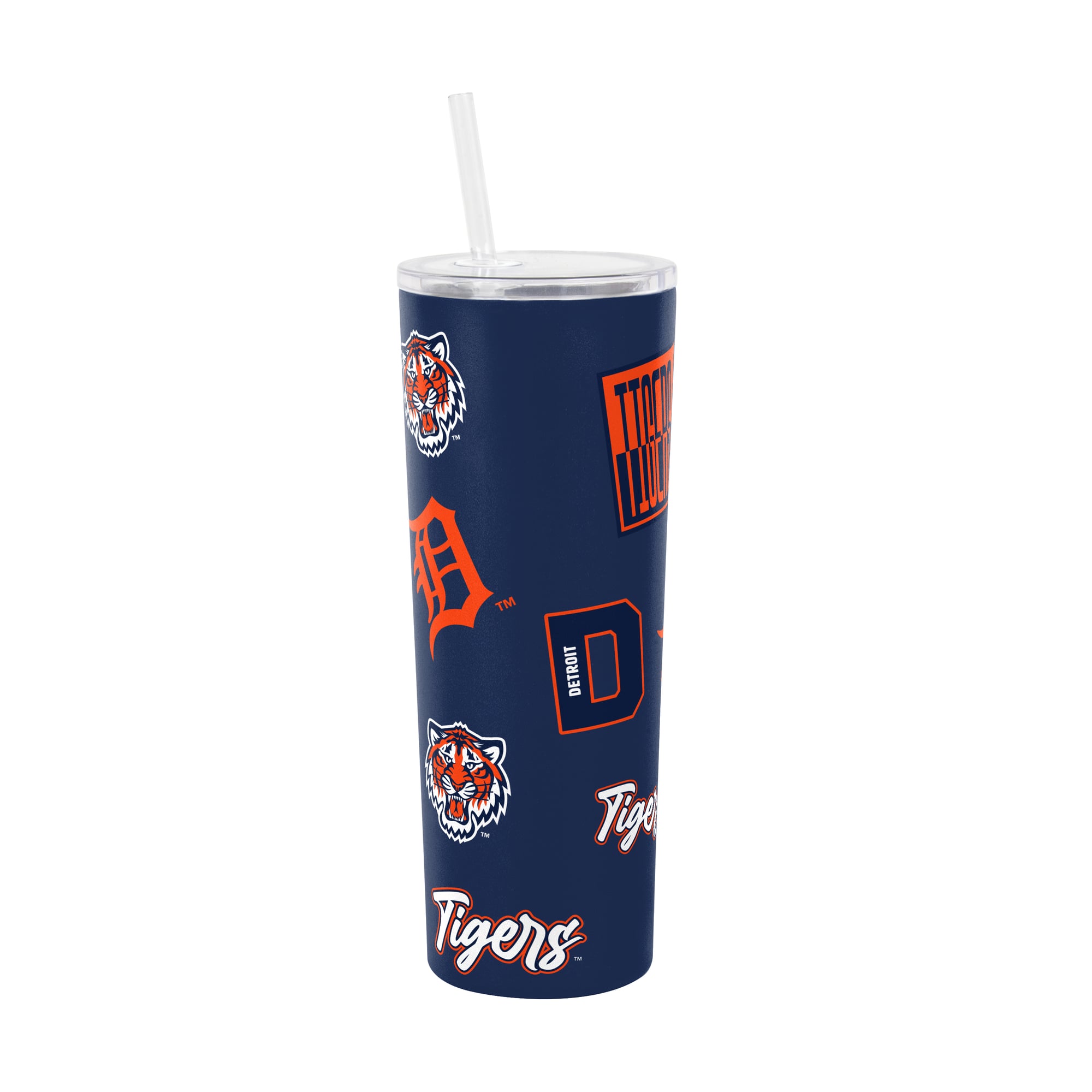 Logo Brands Detroit Tigers 30oz Dreamweave Straw Tumbler